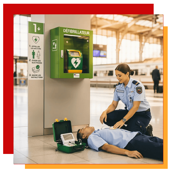 D&eacute;fibrillateur