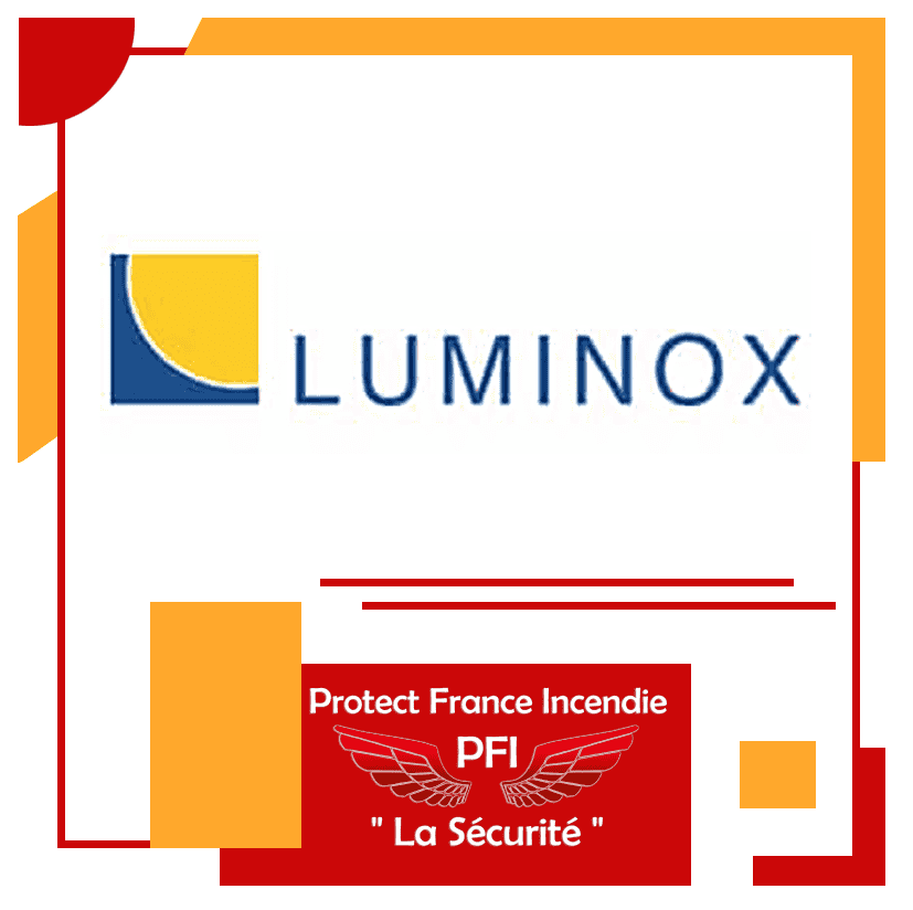 &Eacute;clairage de s&eacute;curit&eacute; LUMINOX Logo