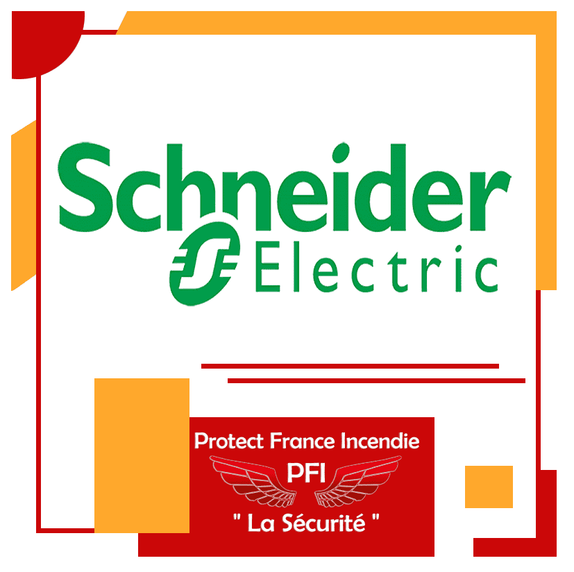 &Eacute;clairage de s&eacute;curit&eacute; SCHNEIDER Electrique Logo