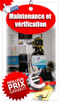 Maintenance et vérification des appareils respiratoire isolant - Type ARI