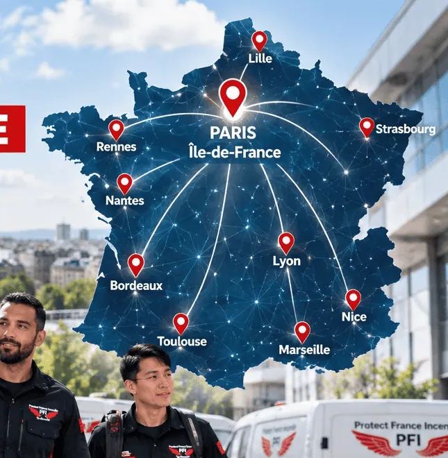 Secteur géographique PFI Paris Île-de-France et France