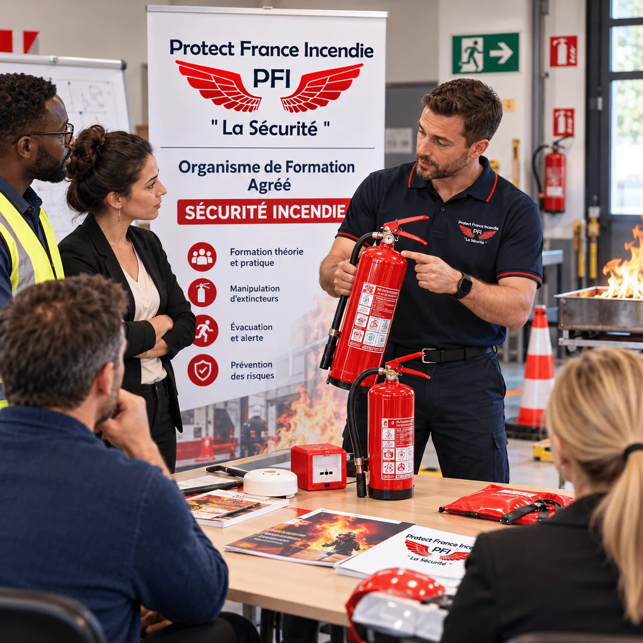 PFI Formation - Formation professionnelle sécurité incendie