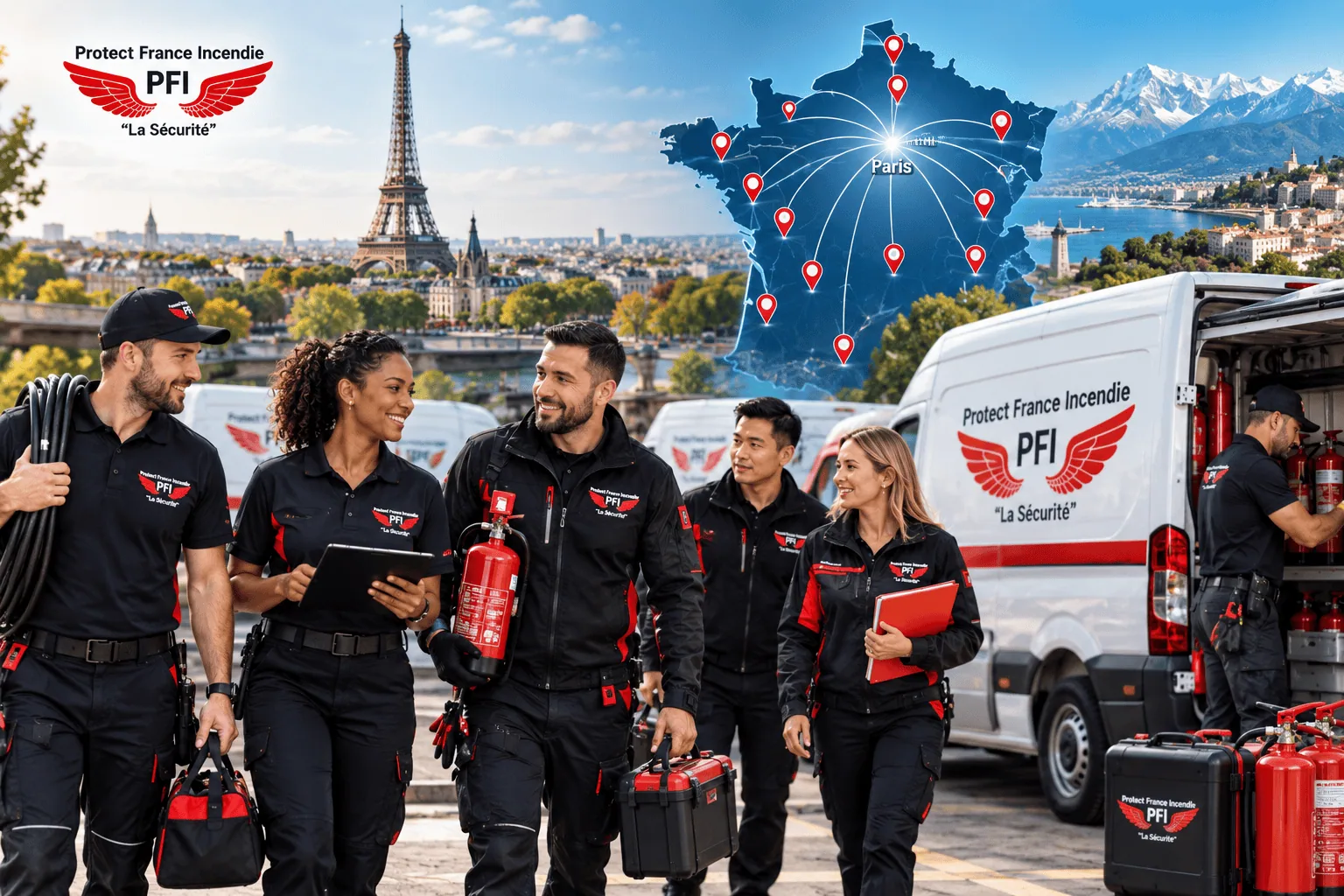 Sécurité et Protection Incendie : Paris, Région Parisienne et toute la FRANCE