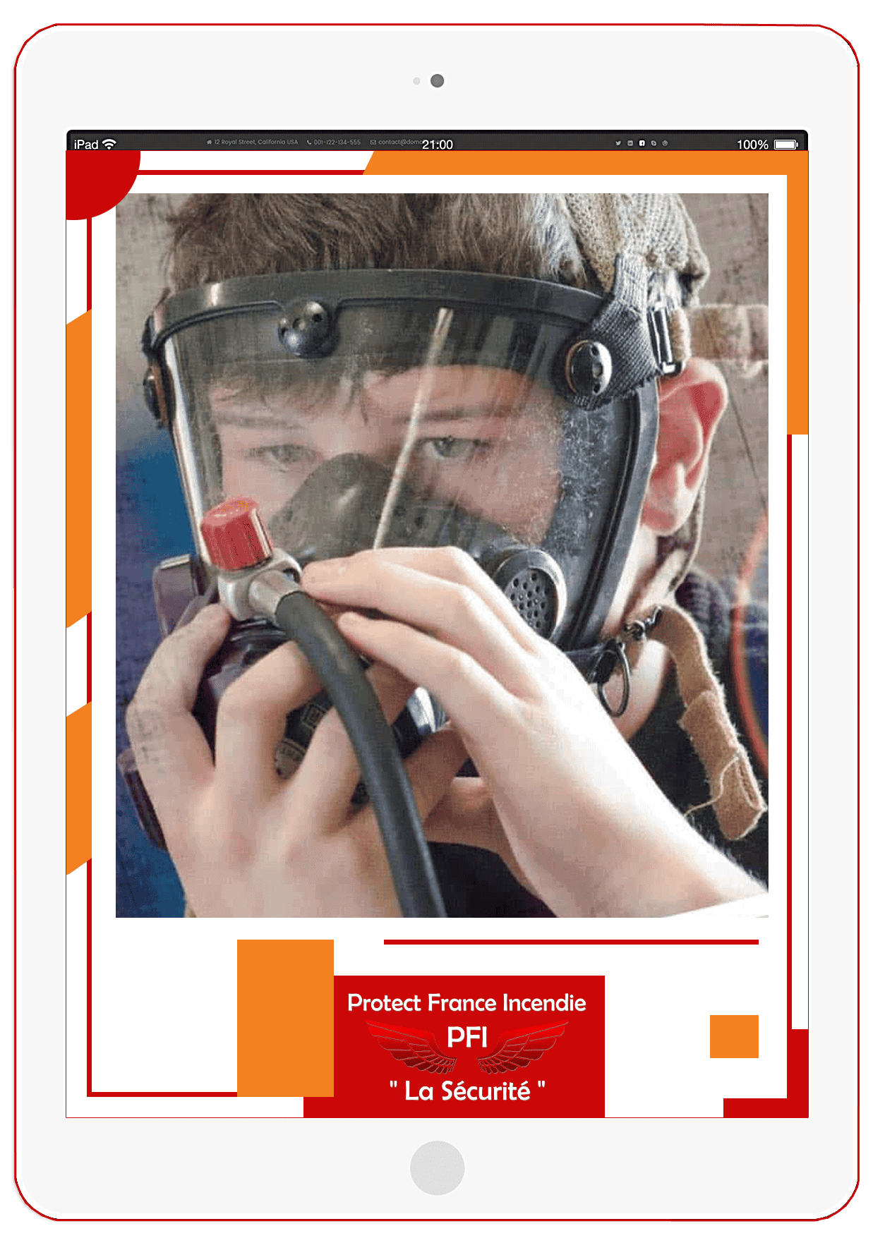 ISP Incendie Service Paris Protection Respiratoire