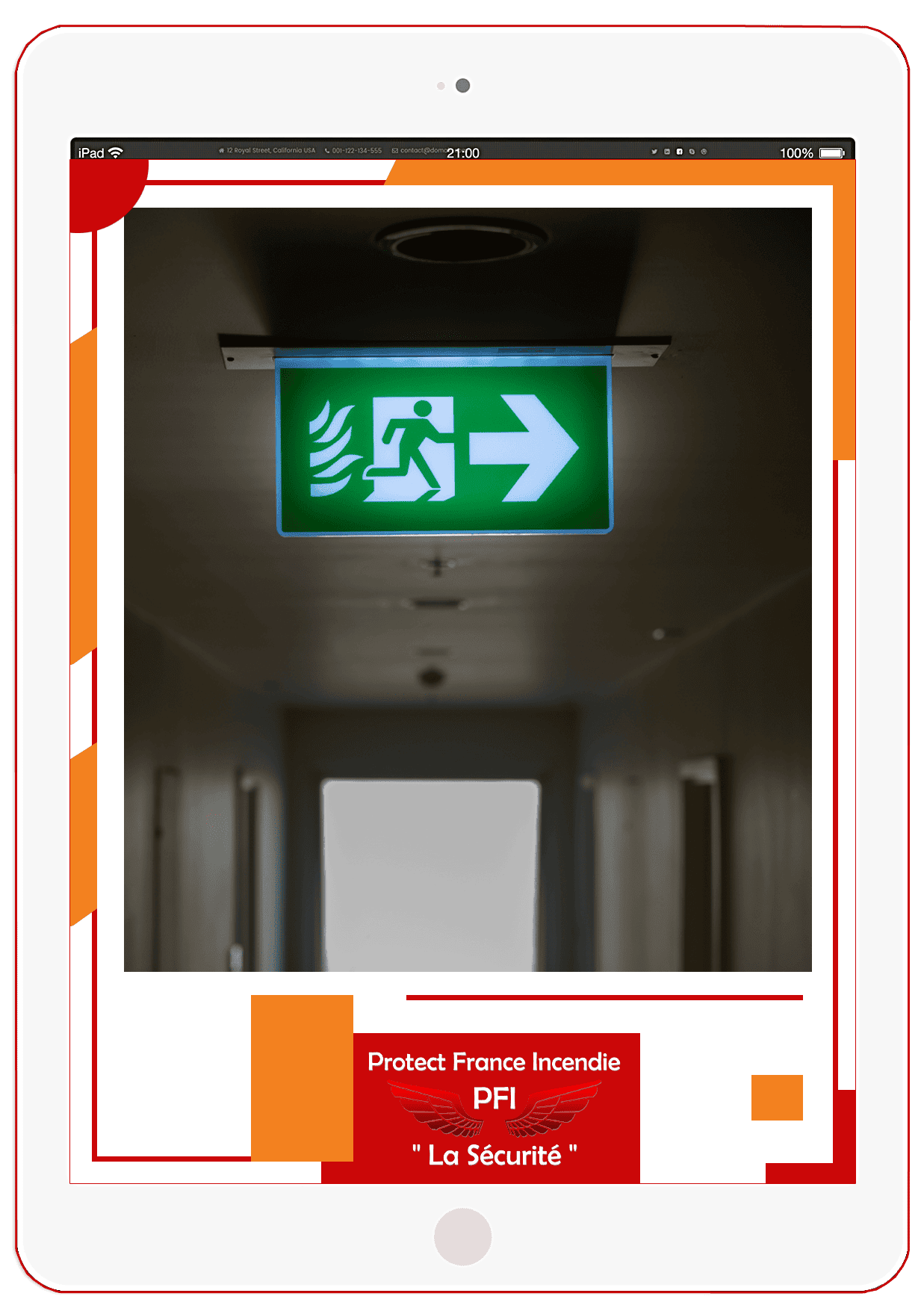 PFI Sécurité Incendie France Éclairage de sécurité